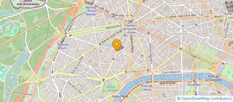 localisation de l'entreprise MONSIEUR RODOLPHE GARNIER  PARIS