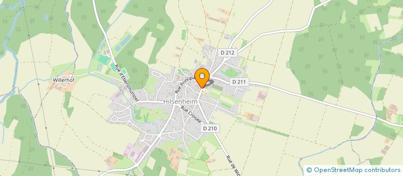 localisation de l'entreprise MONSIEUR RODOLPHE GISSELBRECHT  BALDENHEIM