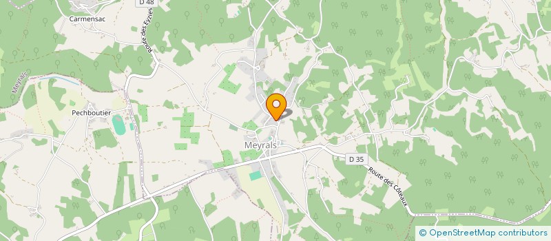 localisation de l'entreprise MONSIEUR RODOLPHE GIUGLARDO  BOURDEILLES