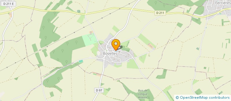 localisation de l'entreprise MONSIEUR RODOLPHE GOSSET  BOVELLES