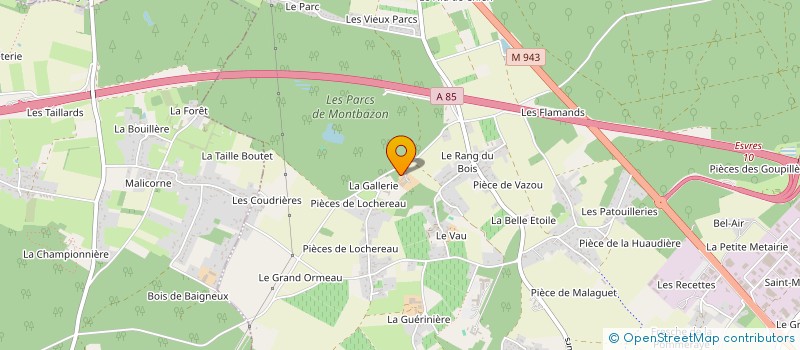 localisation de l'entreprise MONSIEUR RODOLPHE GOUBARD  ESVRES