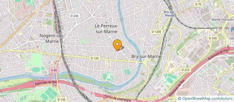 localisation de l'entreprise MONSIEUR RODOLPHE GOUPIL à LE PERREUX-SUR-MARNE