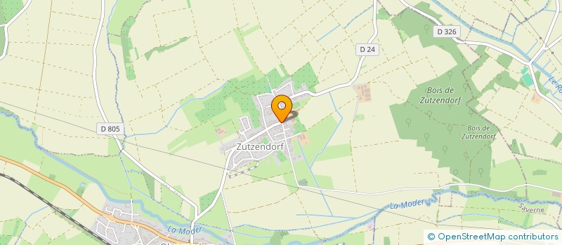 localisation de l'entreprise MONSIEUR RODOLPHE GROSS à OBERMODERN-ZUTZENDORF