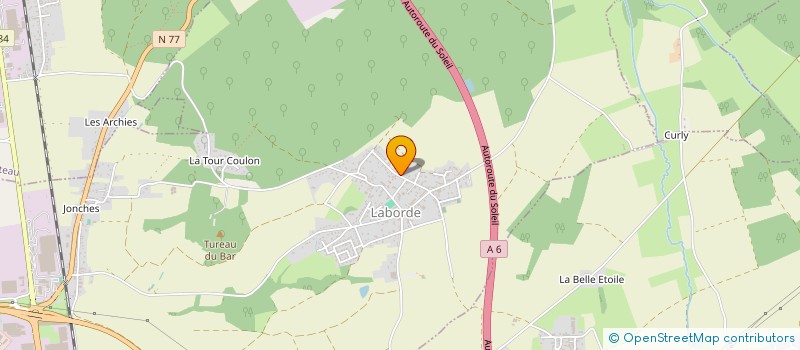 localisation de l'entreprise MONSIEUR RODOLPHE GUIBAUD à AUXERRE