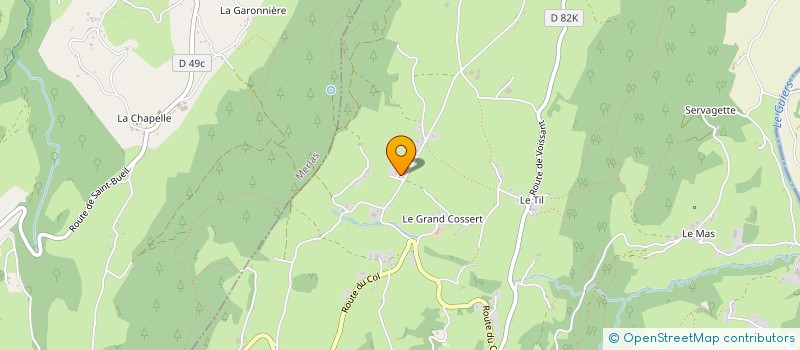 localisation de l'entreprise MONSIEUR RODOLPHE GUILLIGAY  MIRIBEL-LES-ECHELLES