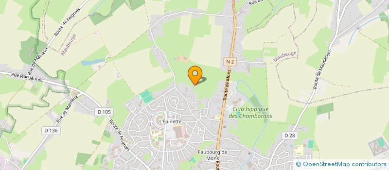 localisation de l'entreprise MONSIEUR RODOLPHE GUILLOIS  MAUBEUGE