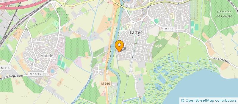 localisation de l'entreprise MONSIEUR RODOLPHE HANG à LATTES