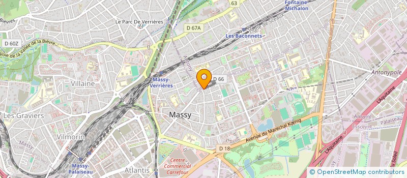 localisation de l'entreprise MONSIEUR RODOLPHE HANIKA à MASSY