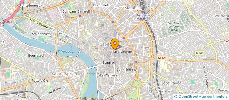 localisation de l'entreprise MONSIEUR RODOLPHE HAUCHARD à TOULOUSE