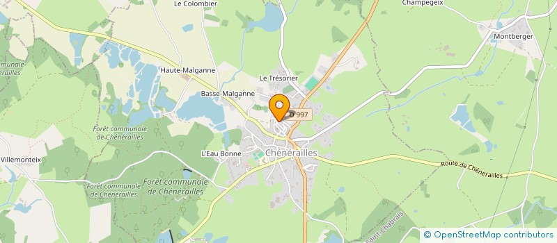 localisation de l'entreprise MONSIEUR RODOLPHE HEITZ  CHENERAILLES