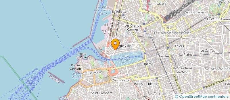 localisation de l'entreprise MONSIEUR RODOLPHE IGLESIAS à MARSEILLE