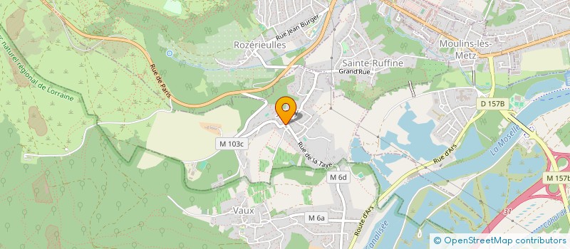 localisation de l'entreprise MONSIEUR RODOLPHE KUHN  JUSSY