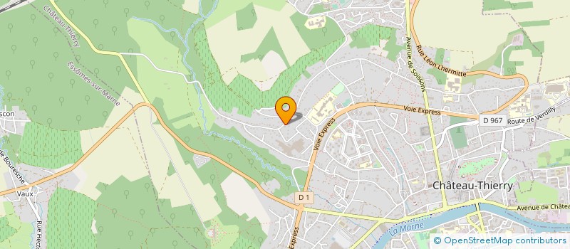 localisation de l'entreprise MONSIEUR RODOLPHE LALU  NESLES-LA-MONTAGNE