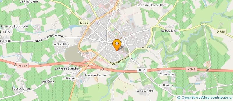localisation de l'entreprise MONSIEUR RODOLPHE LAUNEAU à VALLET