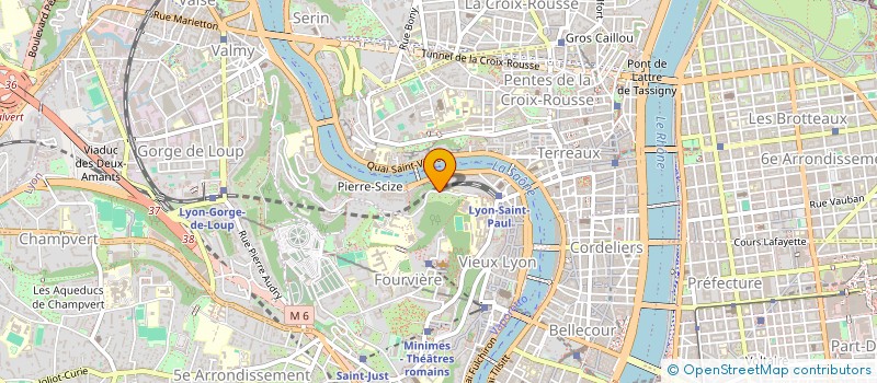 localisation de l'entreprise MONSIEUR RODOLPHE LAURENT  LYON