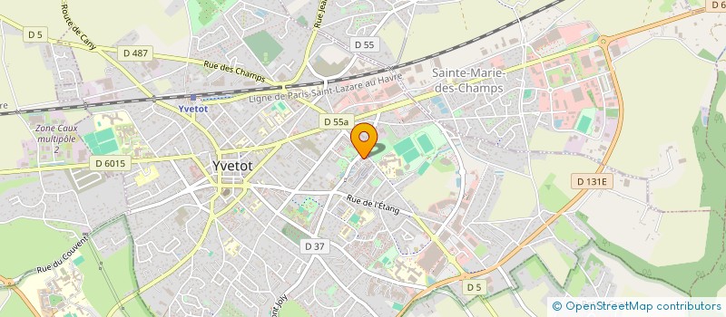 localisation de l'entreprise MONSIEUR RODOLPHE LEGRAND à YVETOT