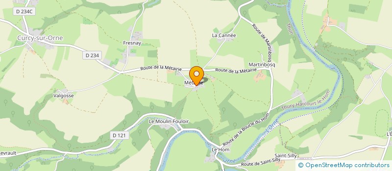 localisation de l'entreprise MONSIEUR RODOLPHE LEHERON  THURY-HARCOURT-LE-HOM