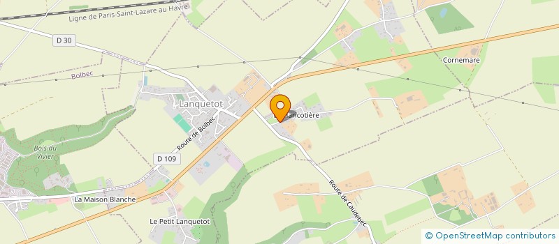 localisation de l'entreprise MONSIEUR RODOLPHE LEMERCHER à LANQUETOT