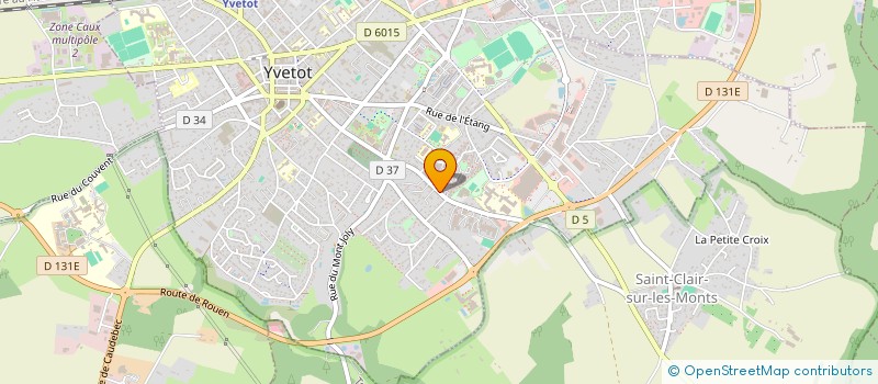 localisation de l'entreprise MONSIEUR RODOLPHE LEPICARD à YVETOT
