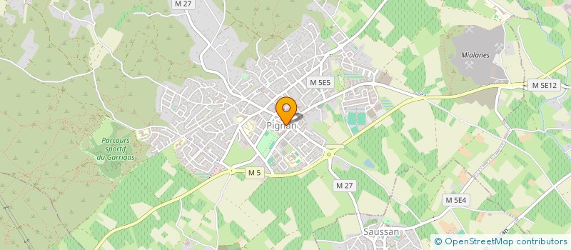 localisation de l'entreprise MONSIEUR RODOLPHE LESOBRE à PIGNAN