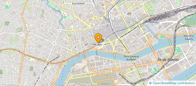 localisation de l'entreprise MONSIEUR RODOLPHE LETOURMY à NANTES
