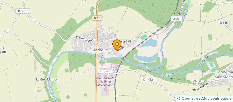 localisation de l'entreprise MONSIEUR RODOLPHE LUCCHESE à MARBOUE