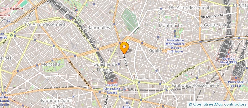 localisation de l'entreprise MONSIEUR RODOLPHE LUGOL  PARIS