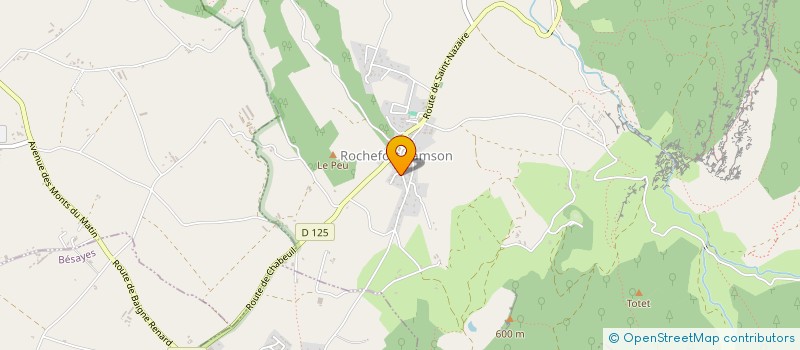 localisation de l'entreprise MONSIEUR RODOLPHE MALLET  ROCHEFORT-SAMSON