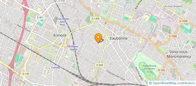 localisation de l'entreprise MONSIEUR RODOLPHE MANCEAU à EAUBONNE
