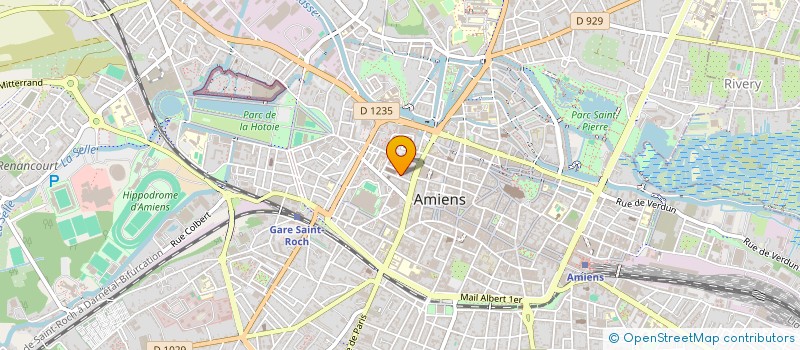 localisation de l'entreprise MONSIEUR RODOLPHE MARCHESI  AMIENS