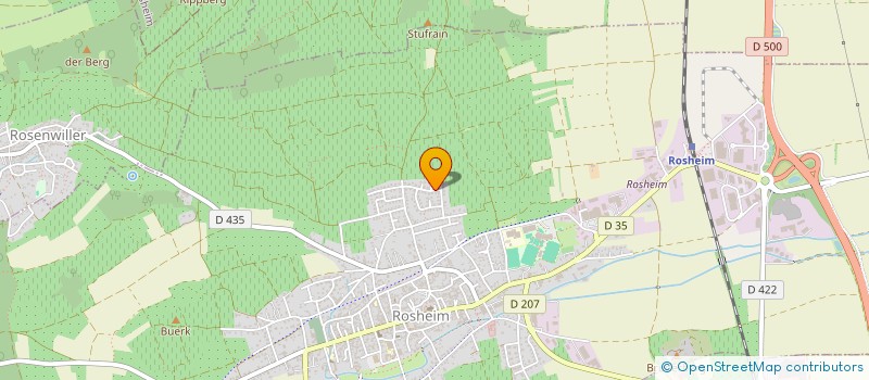 localisation de l'entreprise MONSIEUR RODOLPHE MEGLEN  ROSHEIM