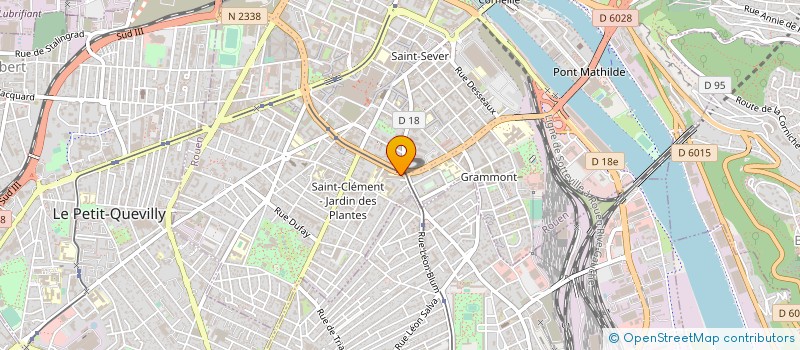 localisation de l'entreprise MONSIEUR RODOLPHE MENARD à ROUEN