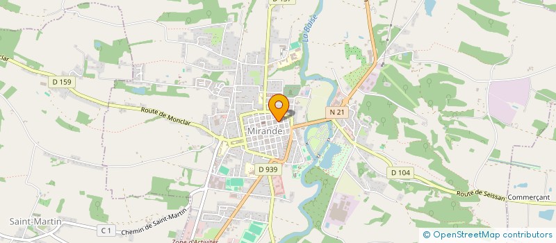 localisation de l'entreprise MONSIEUR RODOLPHE MENDES à PAU