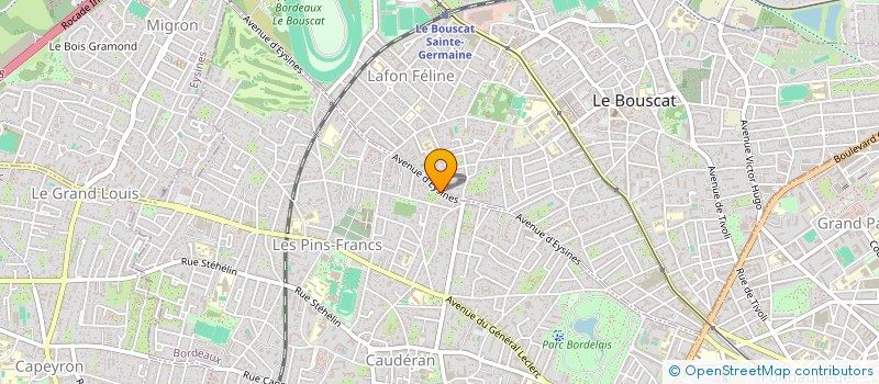 localisation de l'entreprise MONSIEUR RODOLPHE MERIGOT  BORDEAUX