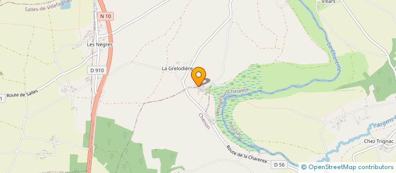 localisation de l'entreprise MONSIEUR RODOLPHE MODARD à VERTEUIL-SUR-CHARENTE