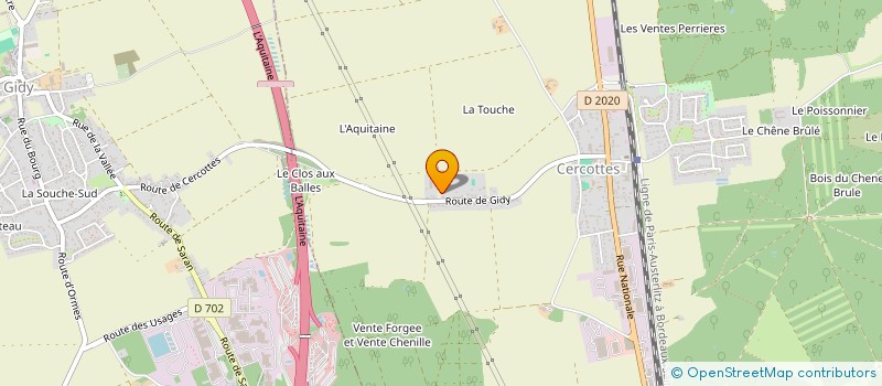 localisation de l'entreprise MONSIEUR RODOLPHE MORLAND à CHEVILLY