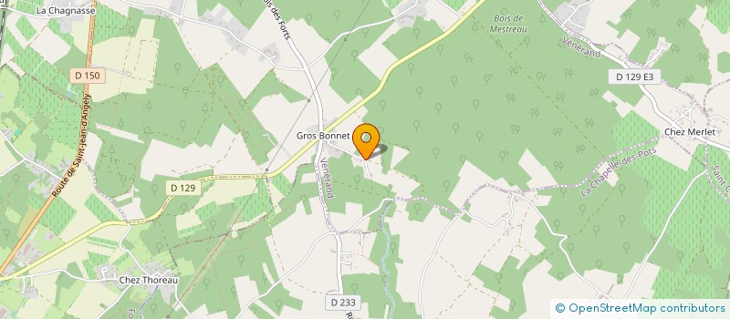 localisation de l'entreprise MONSIEUR RODOLPHE MOUILLOT  VENERAND