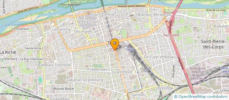 localisation de l'entreprise MONSIEUR RODOLPHE MOULIN  CHANCEAUX-SUR-CHOISILLE