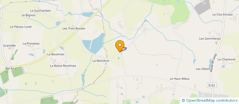 localisation de l'entreprise MONSIEUR RODOLPHE MOUNIER  GUIGNEN