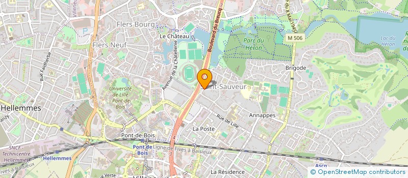 localisation de l'entreprise MONSIEUR RODOLPHE MULLIEZ à VILLENEUVE-D'ASCQ