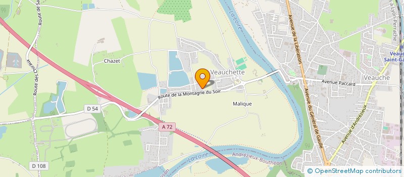 localisation de l'entreprise MONSIEUR RODOLPHE NICOLE  VEAUCHETTE