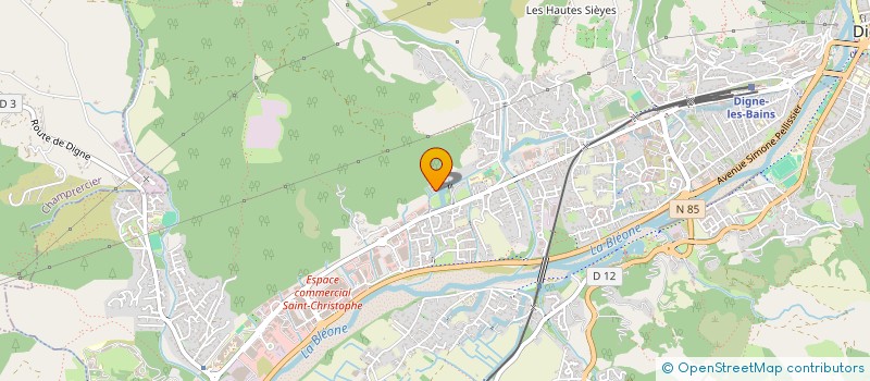 localisation de l'entreprise MONSIEUR RODOLPHE NISUS  DIGNE-LES-BAINS