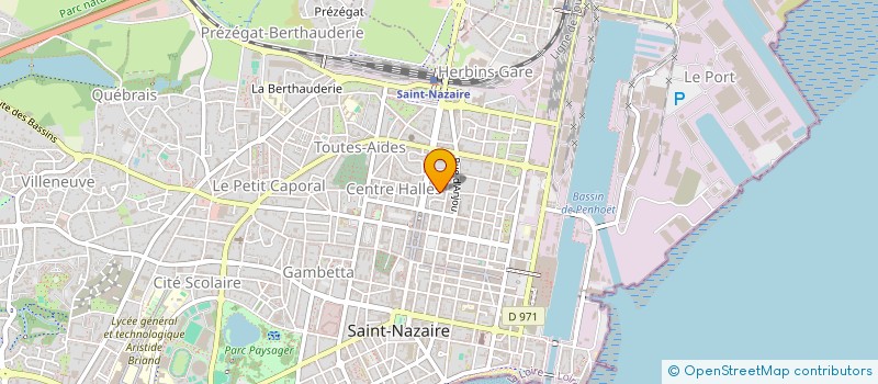 localisation de l'entreprise MONSIEUR RODOLPHE OLIVAUX à SAINT-NAZAIRE