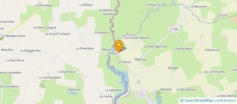 localisation de l'entreprise MONSIEUR RODOLPHE PANNIER  BOURGON