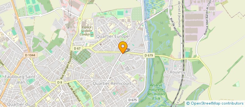 localisation de l'entreprise MONSIEUR RODOLPHE PAPIN à SAINT-QUENTIN