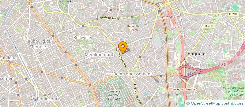 localisation de l'entreprise MONSIEUR RODOLPHE PARIS  PARIS