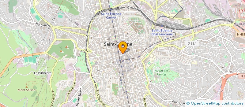 localisation de l'entreprise MONSIEUR RODOLPHE POMI à SAINT-ETIENNE