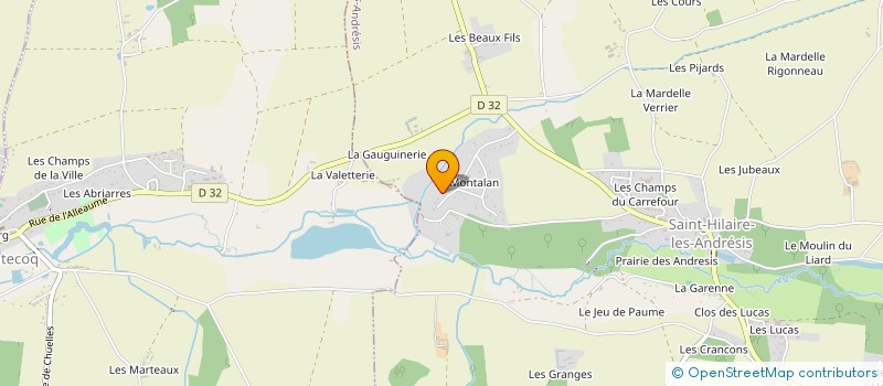 localisation de l'entreprise MONSIEUR RODOLPHE PRIGENT à SAINT-HILAIRE-LES-ANDRESIS