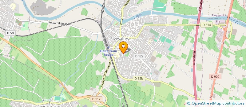 localisation de l'entreprise MONSIEUR RODOLPHE REMARK  RIVESALTES