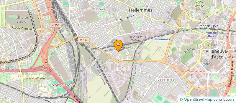 localisation de l'entreprise MONSIEUR RODOLPHE RENAUD à LILLE